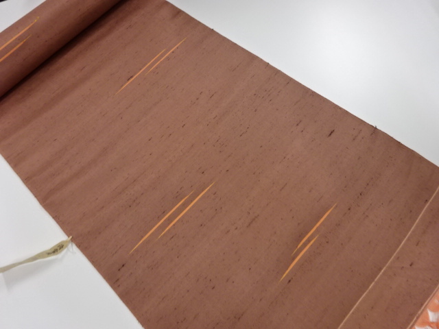 JAPANESE KIMONO / ANTIQUE BOLT FOR KIMONO / SILK / TSUMUGI